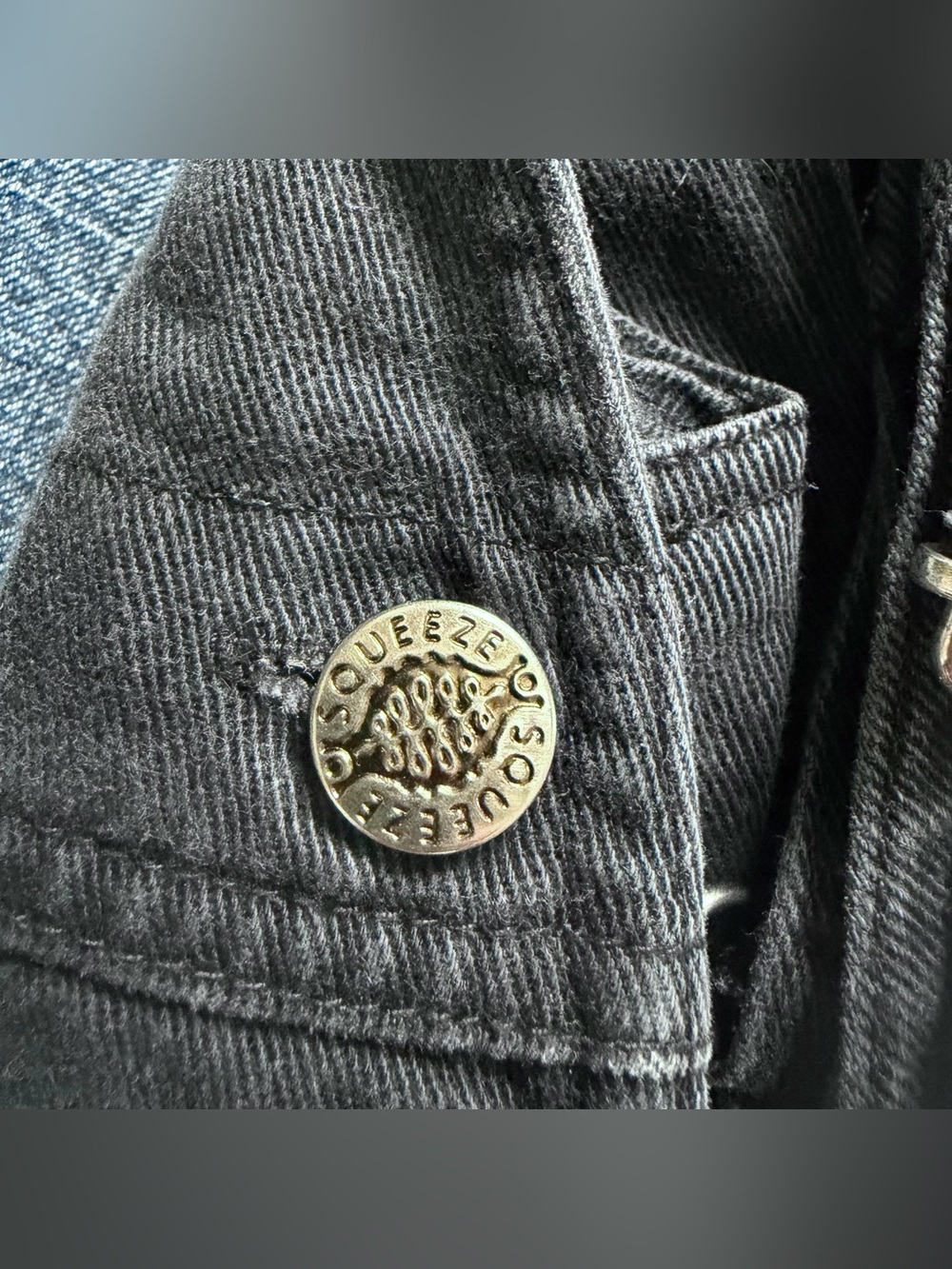 black denim